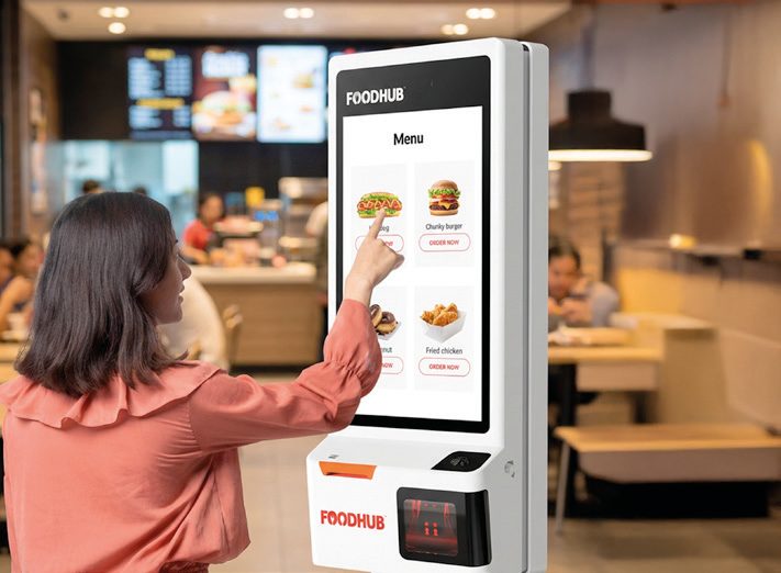 Foodhub self serve ordering kiosk